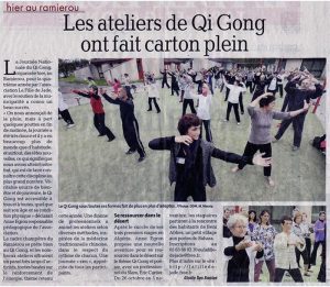 Journée Nationale du Qi Gong en juin 2013 à Montauban (82)