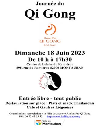 Journée du Qi Gong à Montauban le Dimanche 18 Juin
